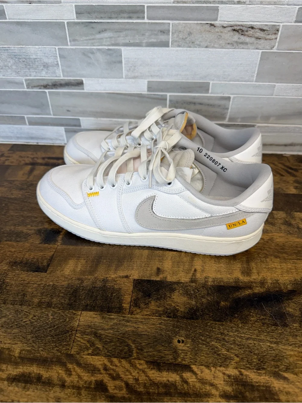 Like new  Nike Men’s AJKO 1 Low x UNION, Size 10